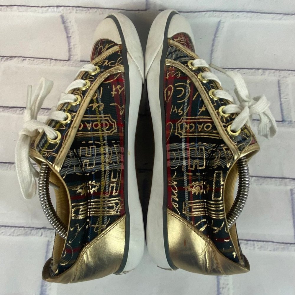 Coach Graffiti Art Sneaker Shoe Barrett - Picture 9 of 12